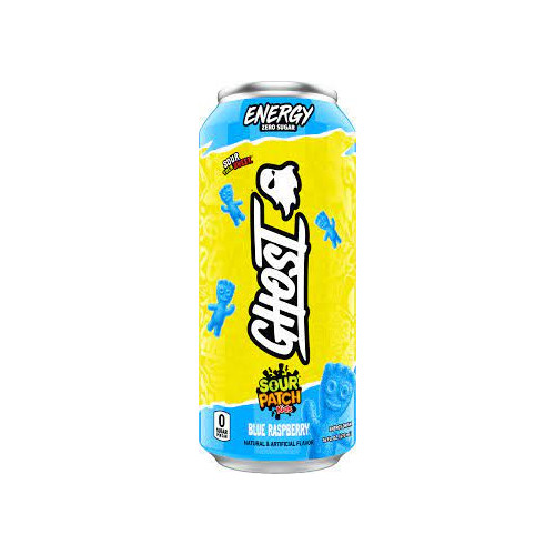 Americatessen - GHOST SOUR PATCH RAZ 16oz (473ml)