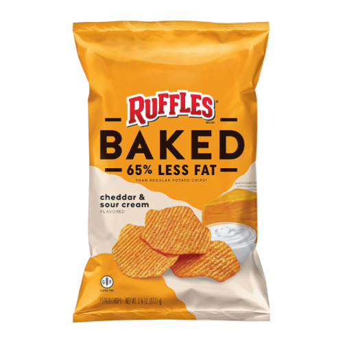 Americatessen - Frito Lay Ruffles Baked Cheddar Sour Cream 170g