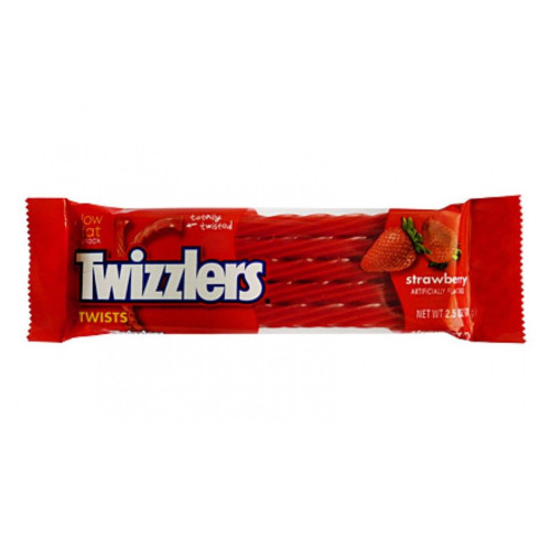 Americatessen - Twizzlers Strawberry Bars. Case Size: 18 X 70g 