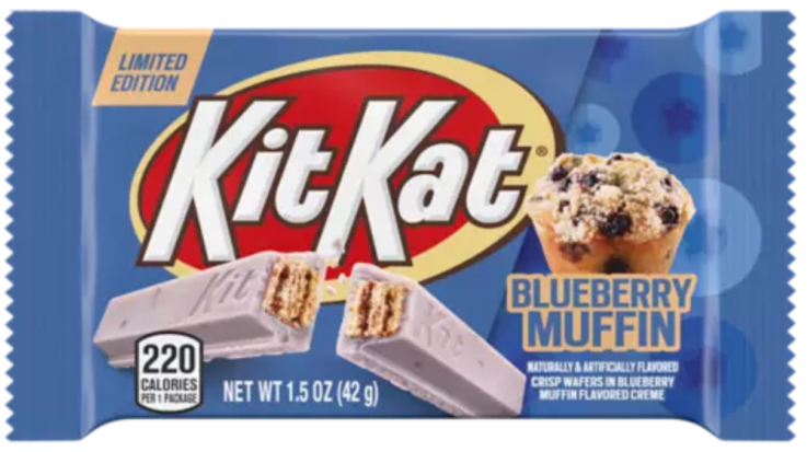 Blueberry Muffin Kit Kat Candy Bar